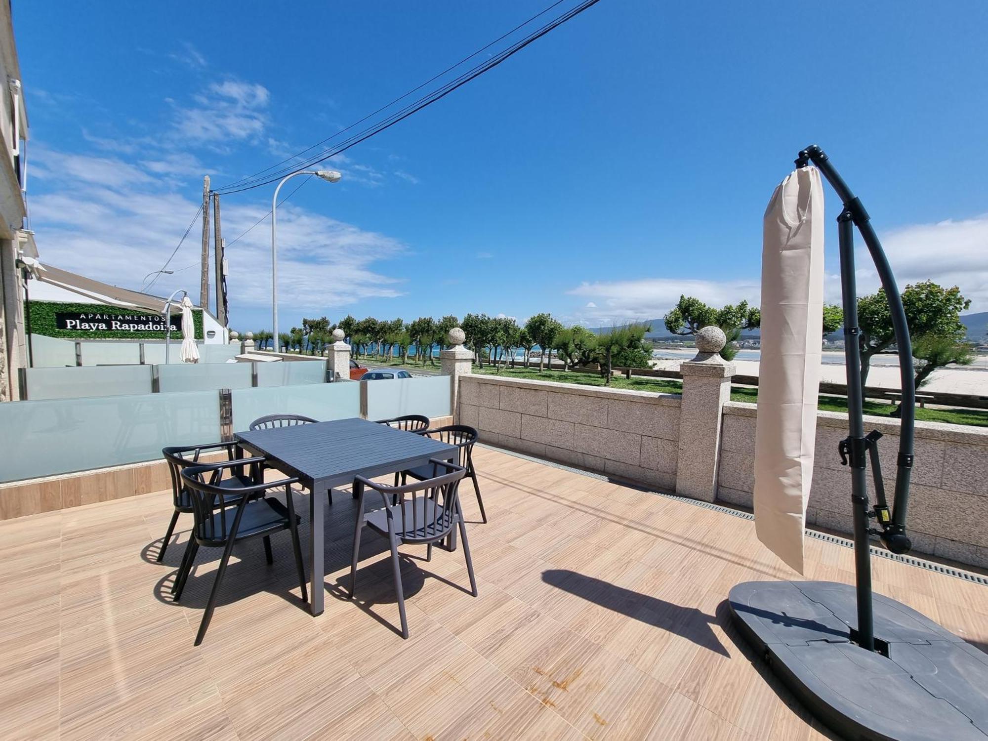 Foz Playa Rapadoira - Bajos Con Terraza Apartment Exterior photo